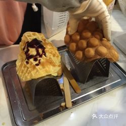 武汉美食探店 香港沾叔汉口城市广场店原味鸡蛋仔口碑与实拍